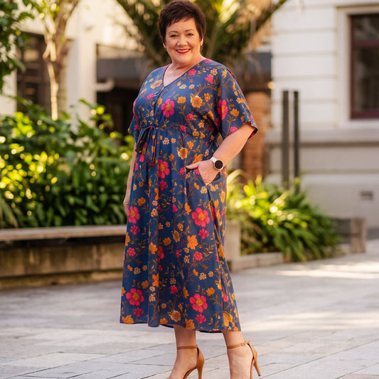 Rosie Dress - Blue