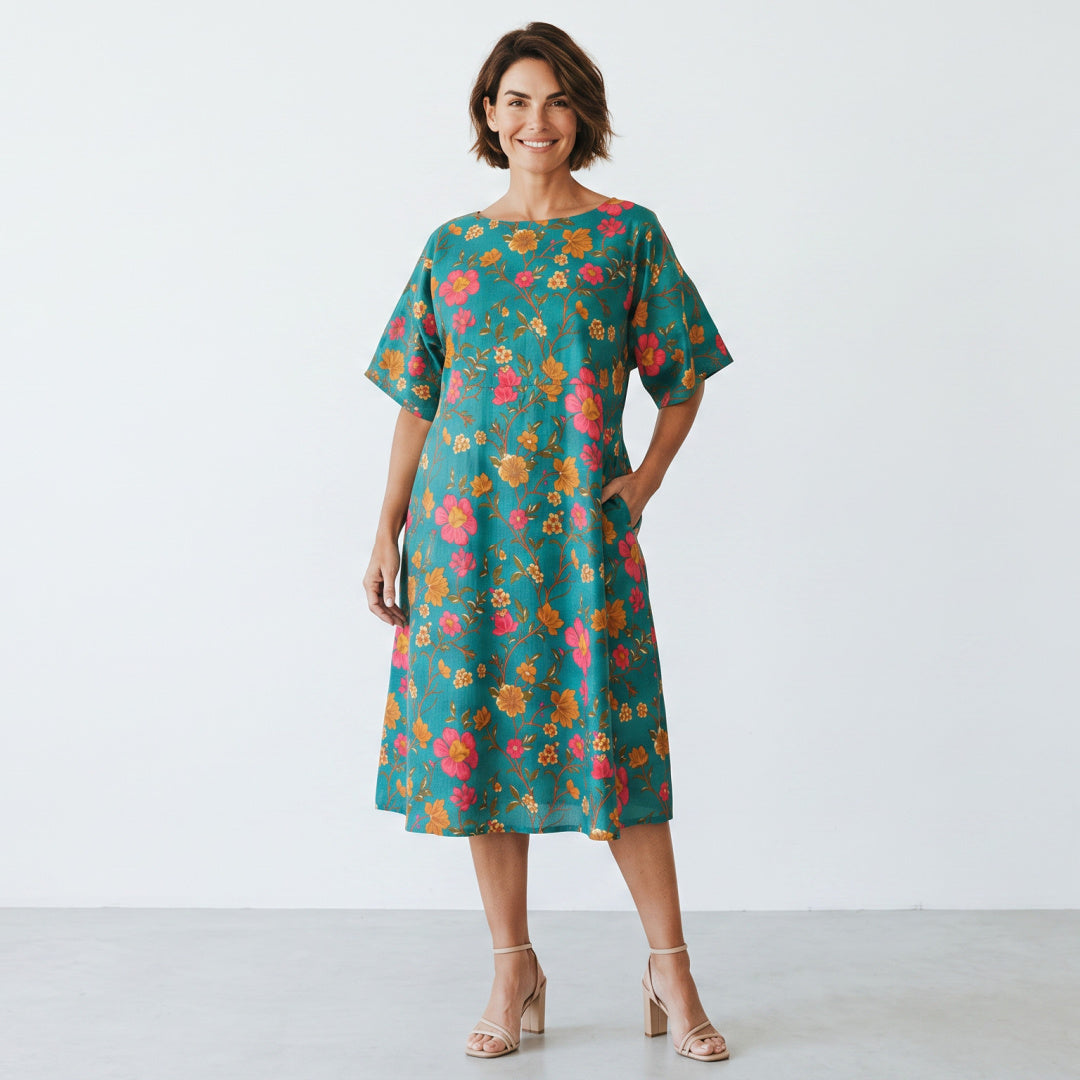 Sandy Dress - Teal