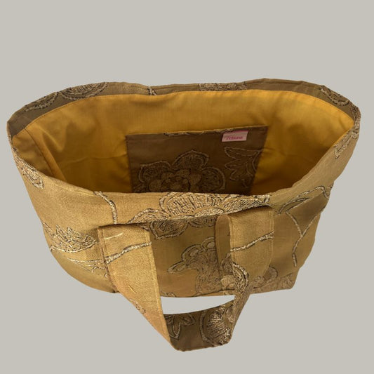 Larger Tote Gold