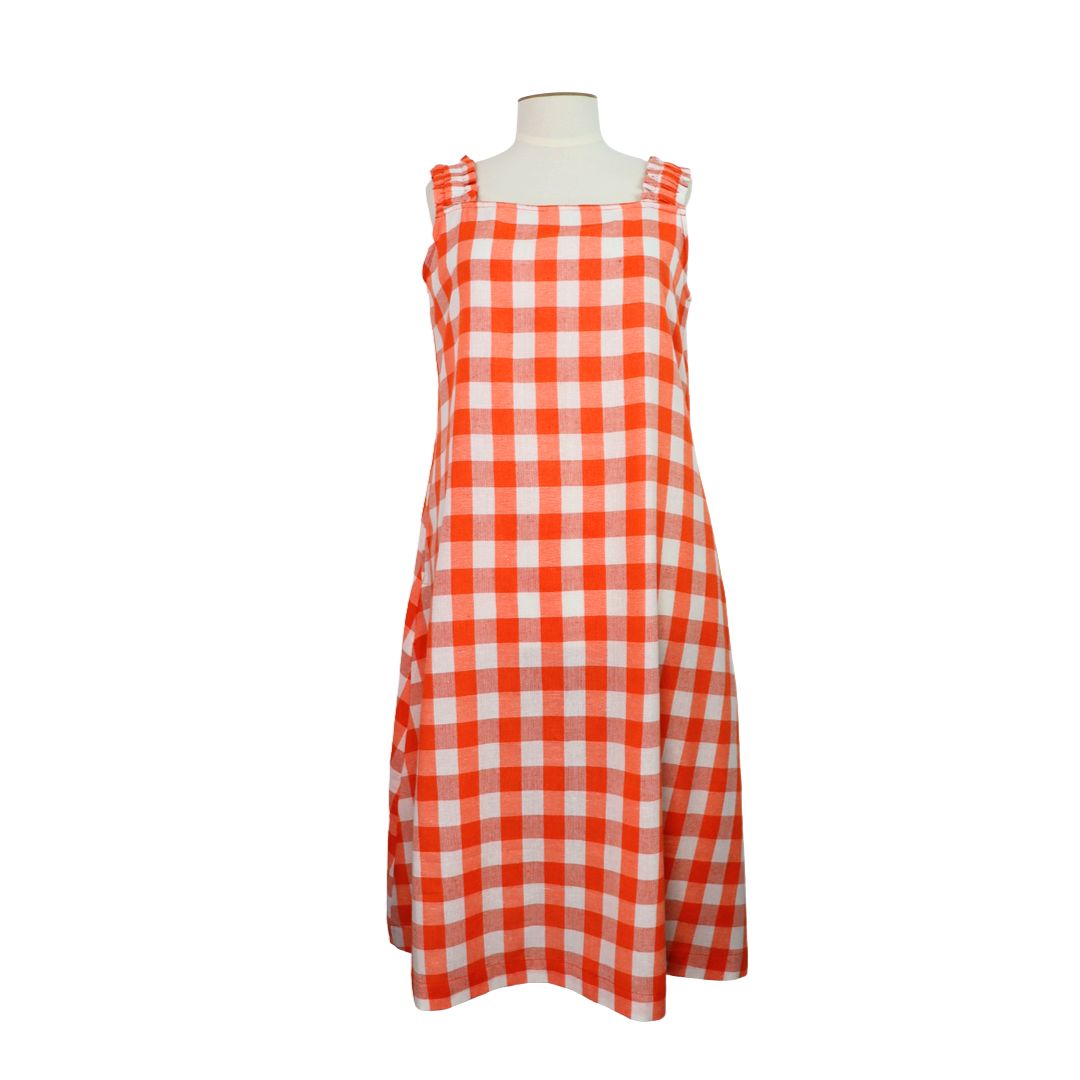 Lulu Dress - Orange