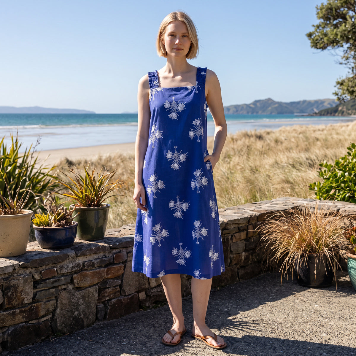 Lulu Dress - Blue