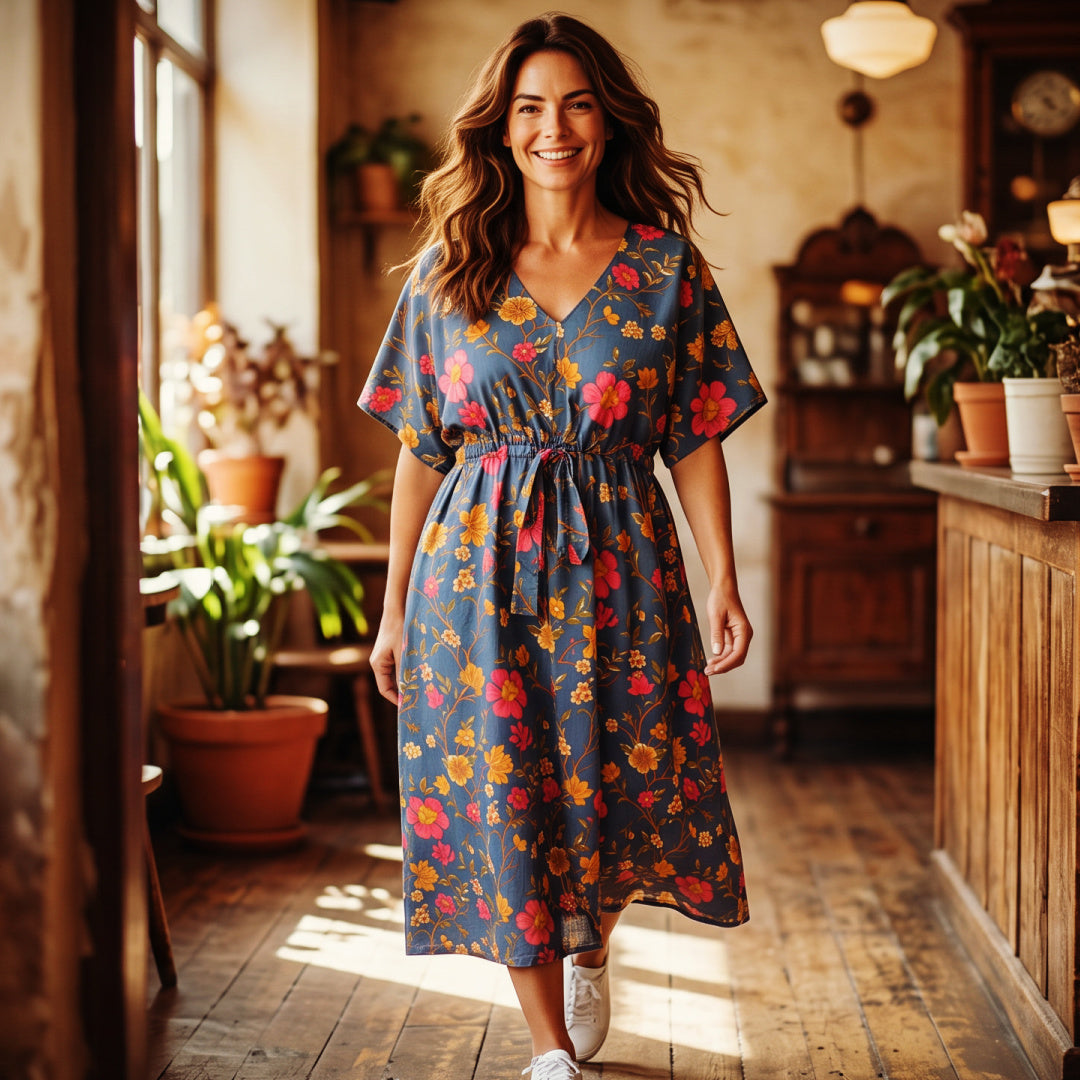Rosie Dress - Blue