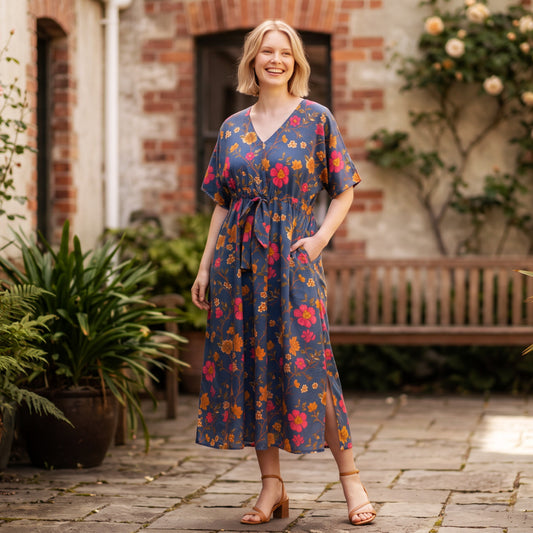 Rosie Dress - Blue