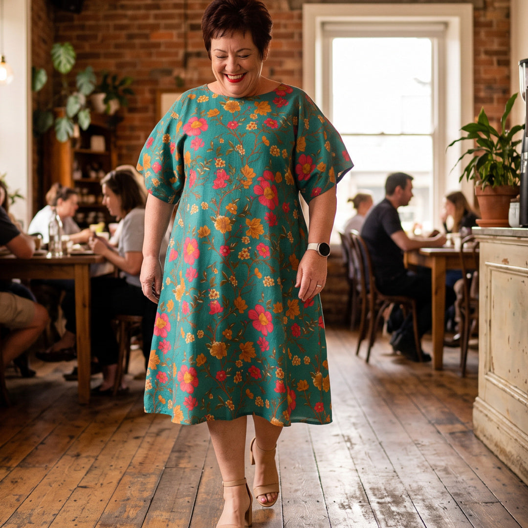 Sandy Dress - Teal