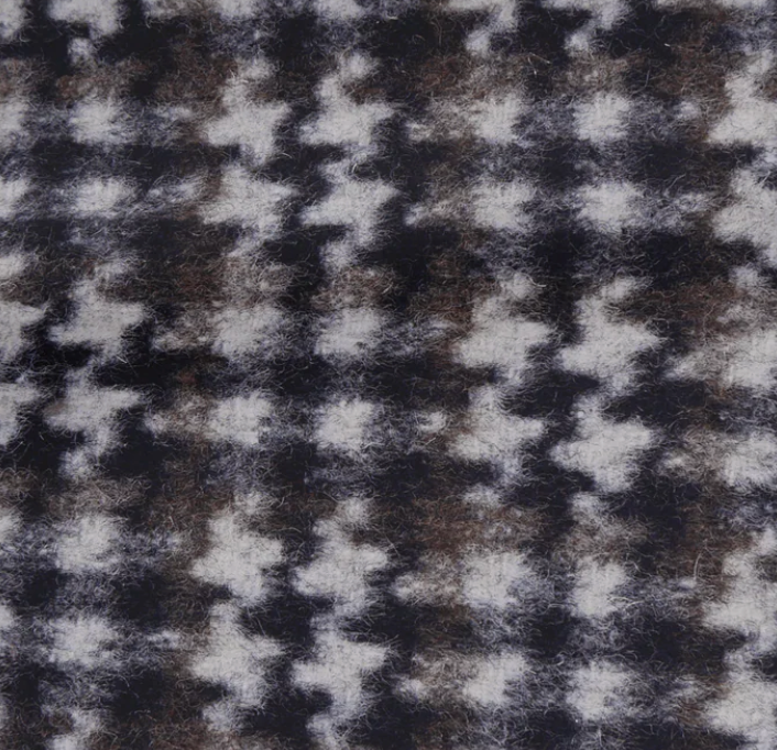 Hooded Scarf Houndstooth