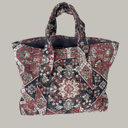 Larger Tote Plum